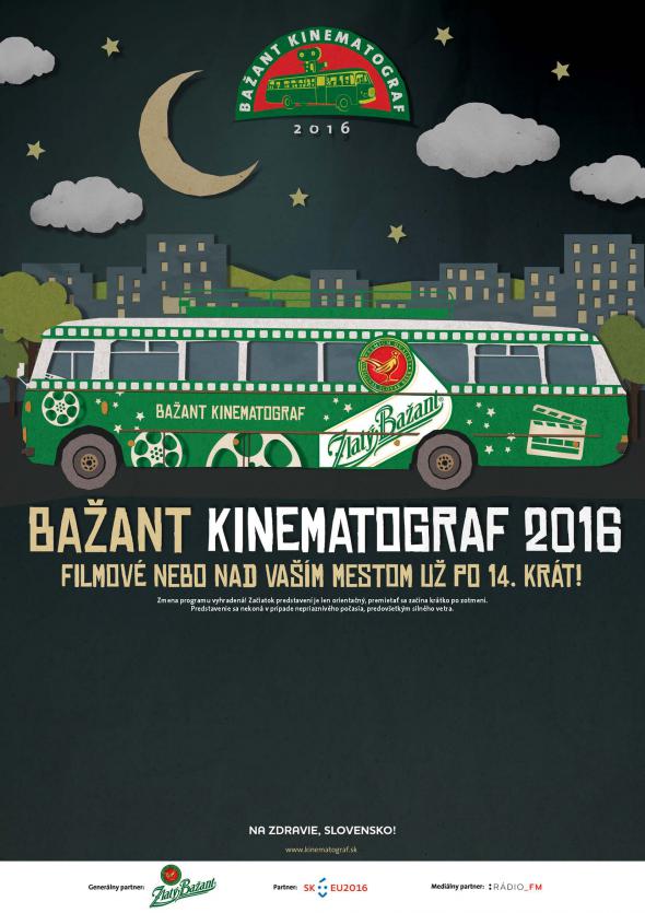 Bažant Kinematograf, Prešov 2016 Bažant Kinematograf, Prešov 2016