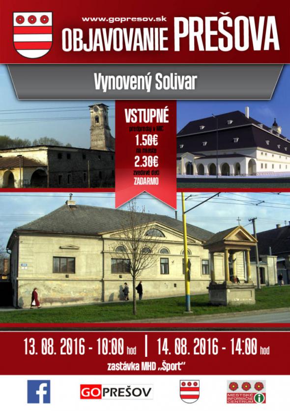 Objavovanie Prešova, august 2016 Objavovanie Prešova, august 2016