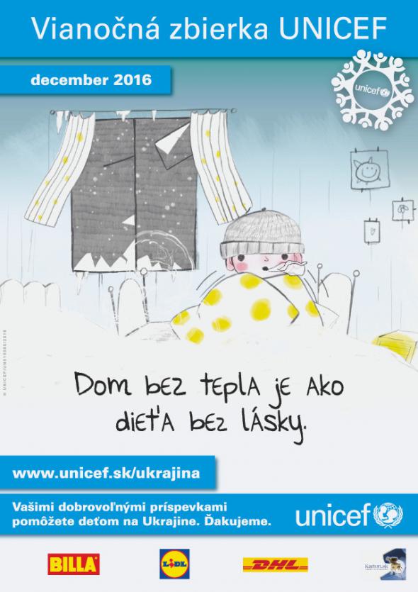 Zbierka UNICEF 2016 Zbierka UNICEF 2016