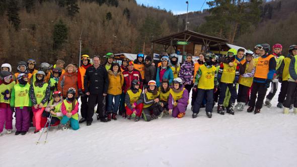Obrovský slalom prešovských žiakov na Drienici Obrovský slalom prešovských žiakov na Drienici