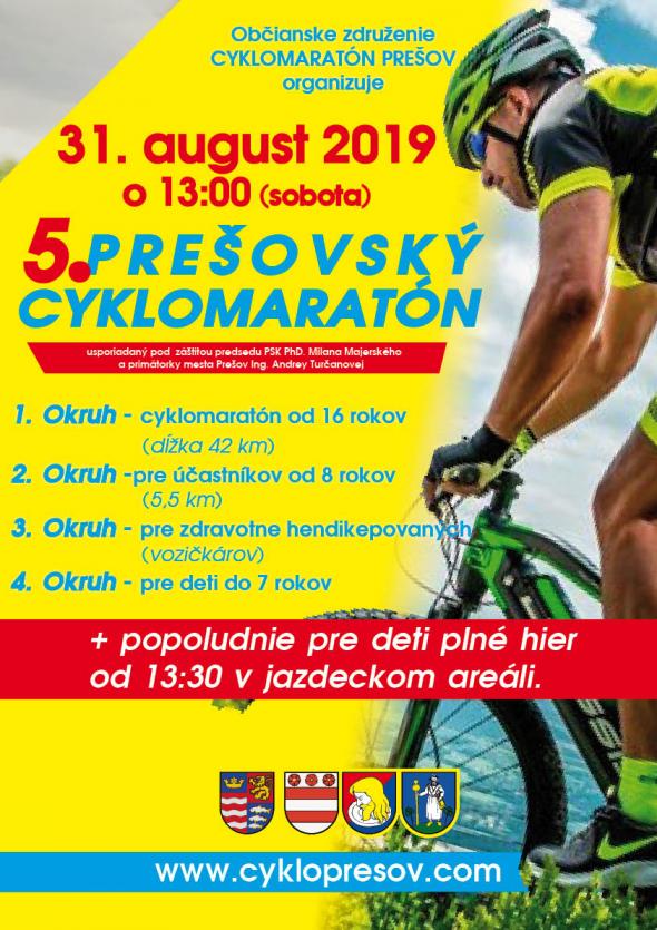 5. Prešovský cyklomaratón 5. Prešovský cyklomaratón