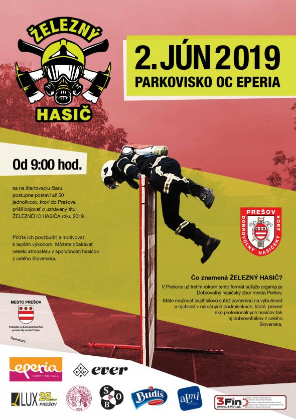 Železní hasiči v Prešove po tretíkrát Železní hasiči v Prešove po tretíkrát