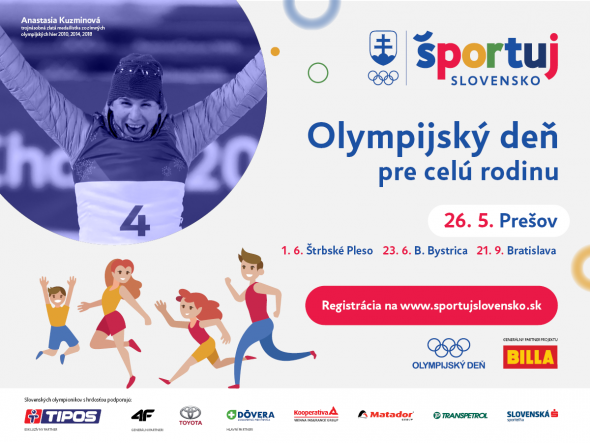Slovensko začne športovať v Prešove Slovensko začne športovať v Prešove