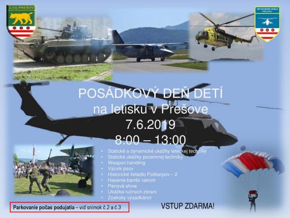 Posádkový deň detí v Prešove Posádkový deň detí v Prešove