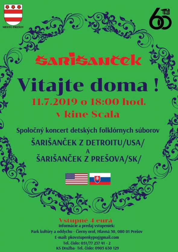 Šarišanček - Vitajte doma! Šarišanček - Vitajte doma!