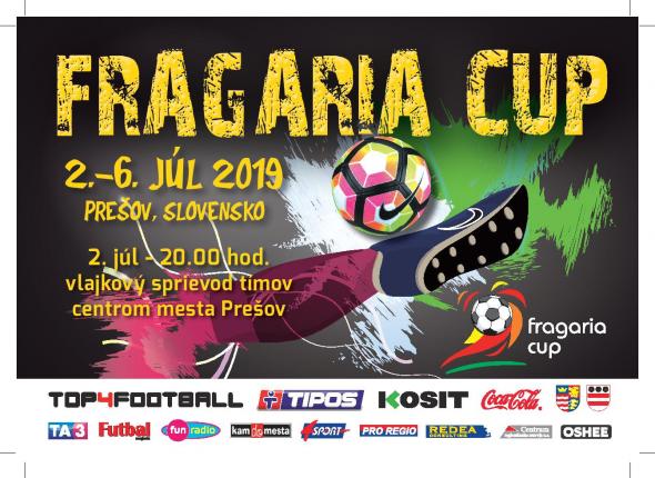 Veľkolepý FRAGARIA CUP 2019 odštartuje prázdniny v Prešove Veľkolepý FRAGARIA CUP 2019 odštartuje prázdniny v Prešove