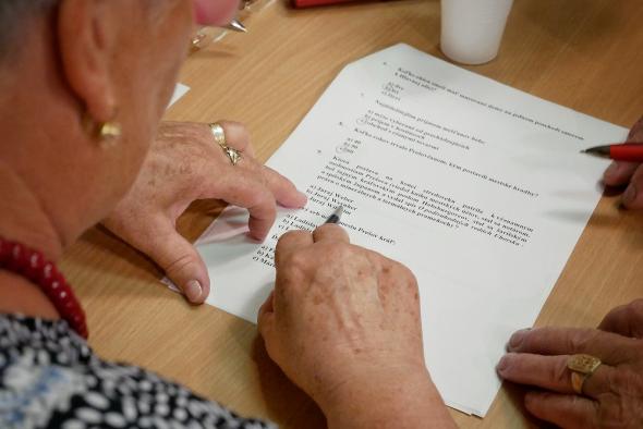 Prešovskí seniori preverili svoje vedomosti Prešovskí seniori preverili svoje vedomosti