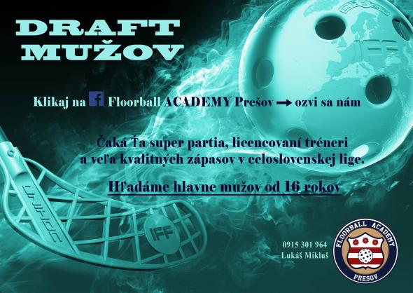 Floorball Academy Prešov hľadá posily Floorball Academy Prešov hľadá posily