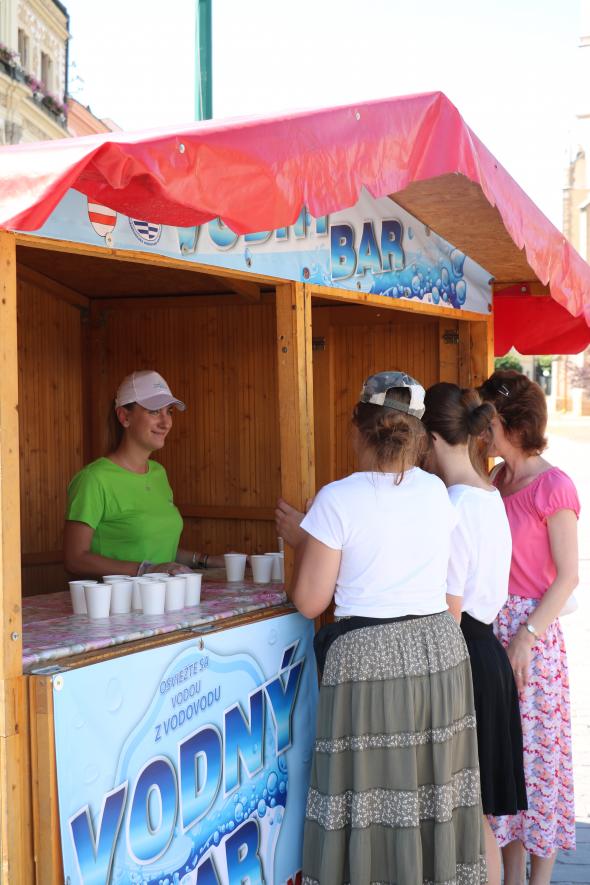 V centre mesta pribudol Vodný bar V centre mesta pribudol Vodný bar