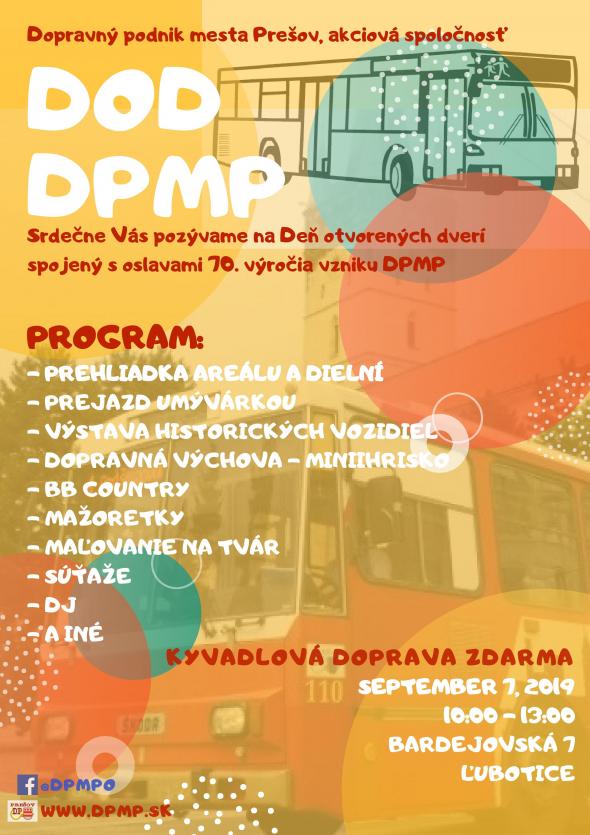 Dopravný podnik mesta Prešov otvára svoje brány Dopravný podnik mesta Prešov otvára svoje brány