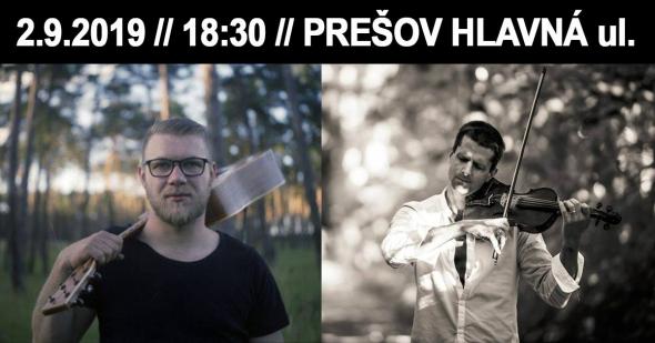 Počasie presunulo koncert z parku na Hlavnú ulicu Počasie presunulo koncert z parku na Hlavnú ulicu