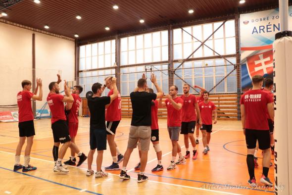 Prešovskí volejbalisti zdolali v príprave Košice Prešovskí volejbalisti zdolali v príprave Košice