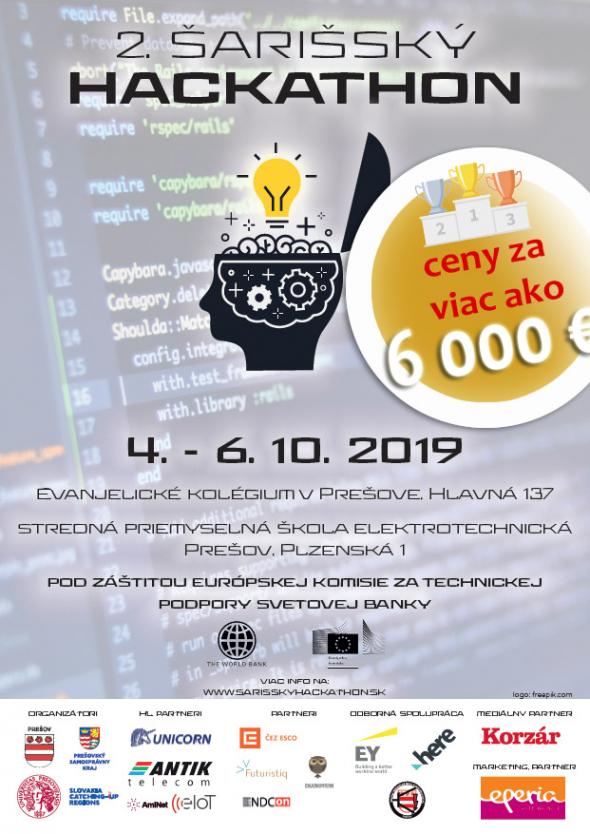 Prihlasovanie na Šarišský hackathon je oficiálne spustené Prihlasovanie na Šarišský hackathon je oficiálne spustené