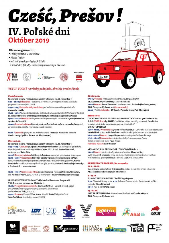 Cześć, Prešov! zaznie v našom meste už po štvrtýkrát Cześć, Prešov! zaznie v našom meste už po štvrtýkrát