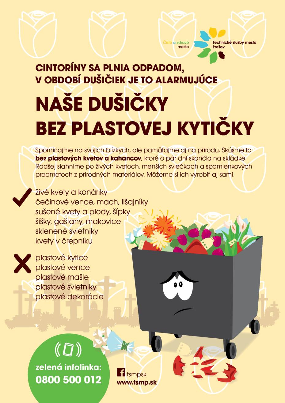 Počas dušičkového obdobia budú predĺžené otváracie hodiny cintorínov. Pri ich návšteve by sme nemali zabúdať na ekológiu Počas dušičkového obdobia budú predĺžené otváracie hodiny cintorínov. Pri ich návšteve by sme nemali zabúdať na ekológiu