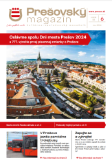 Prešovský magazín Jún 2024 Noviny